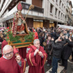 Procesión el día de San Blas en Pamplona, 2016 :: Disfruta Navarra, Turismo en Navarra