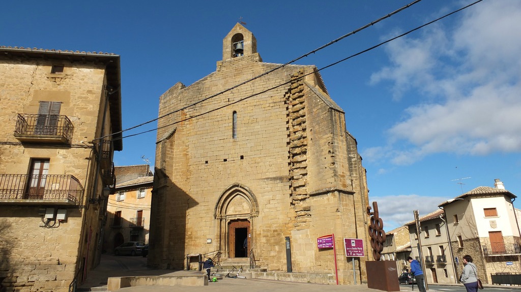 Iglesia de Nuestra Señora del Pópolo, San Martín de Unx :: Descubre Navarra, Turismo en Navarra