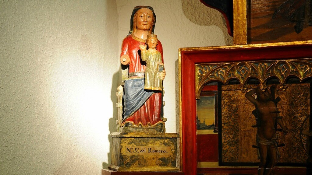 Talla de Nuestra Señora del Romero, Cascante :: Descubre Navarra, Turismo en Navarra